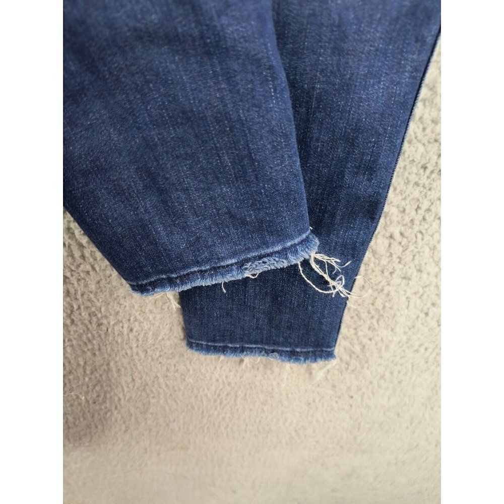 Madewell‎ 10" Mid Rise Skinny Distressed Jeans Button Fly Blue Denim 24 - Picture 5 of 13